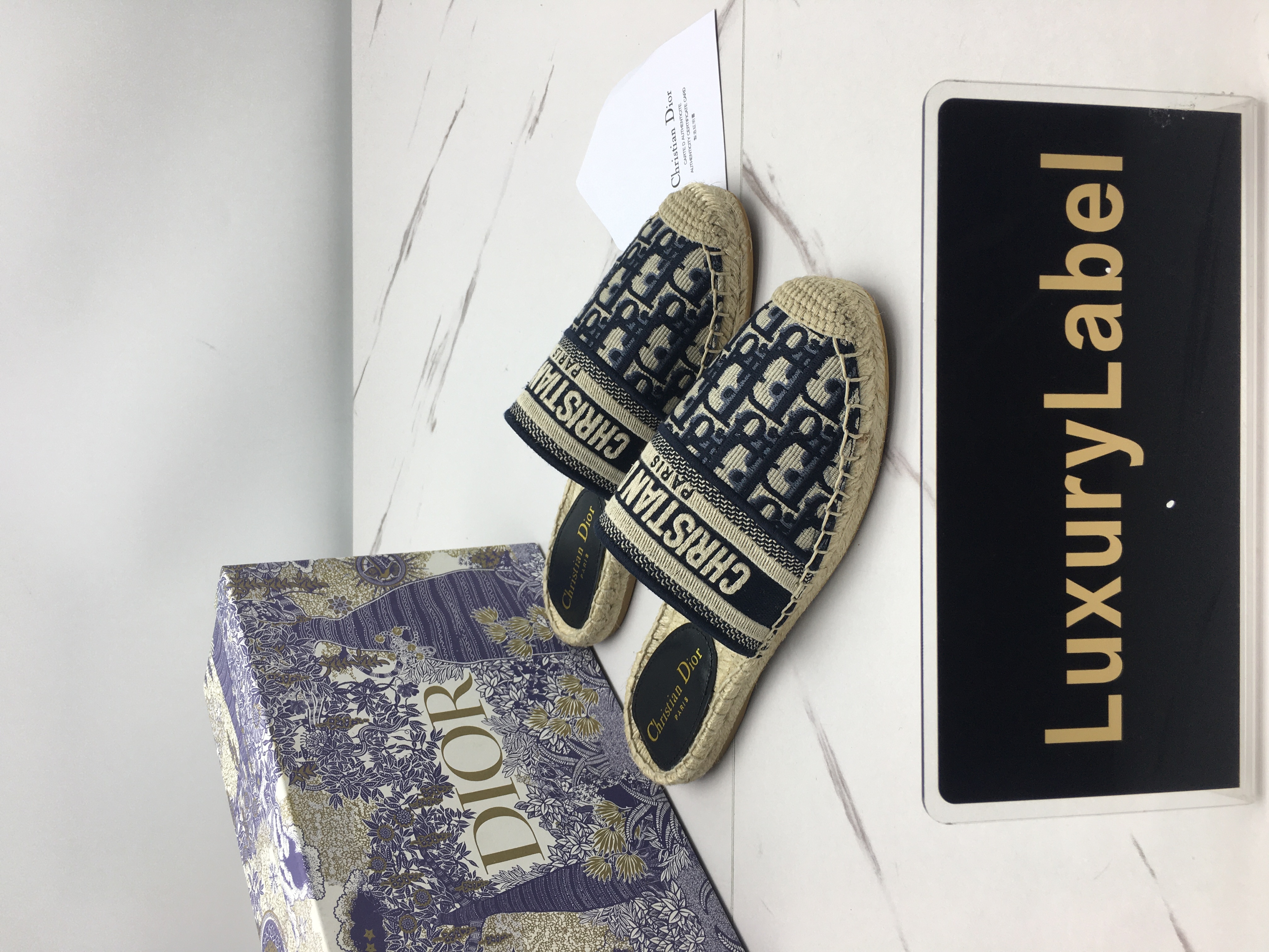 디올 오블리크 뮬 정품급