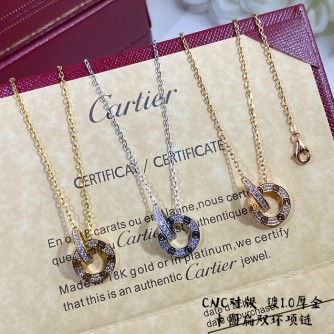 까르띠에 cartier 러브 다이아 목걸이 (3color)