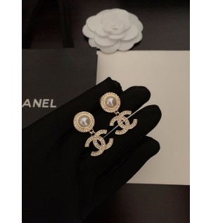 샤넬 chanel 펄 귀걸이