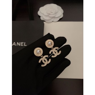 샤넬 chanel 펄 귀걸이