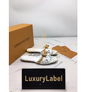 루이비통 x 무라카미 플랫 뮬