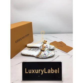 루이비통 x 무라카미 플랫 뮬